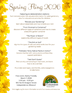 Spring Fling information